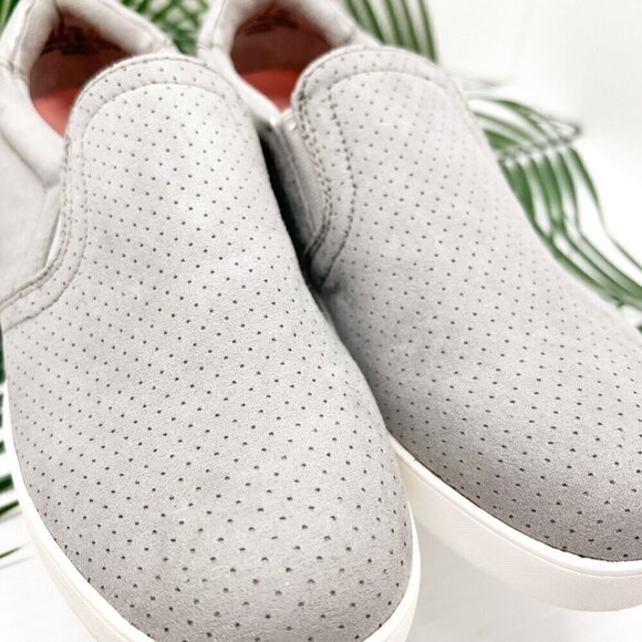 Dr. Scholl's Women's Madison Slip On Sneakers Size 10M Greycloud Perforated - Picture 4 of 11